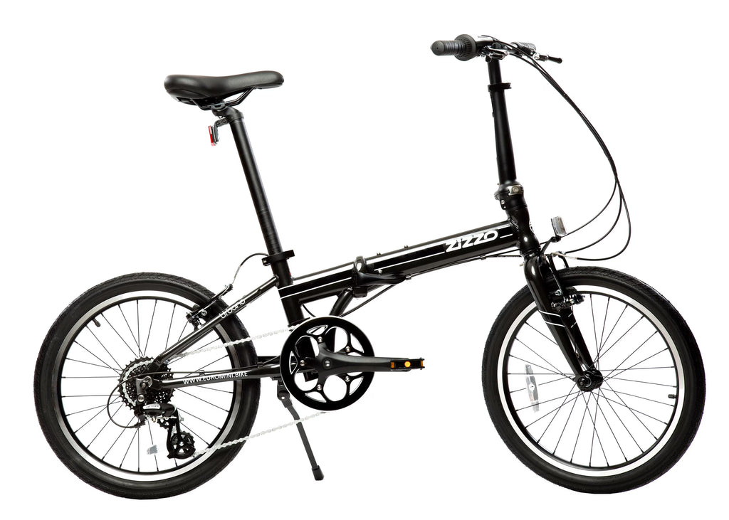Dark Gray 20" Wheel 7-Speed Aluminum Alloy Folding Bike Y48678