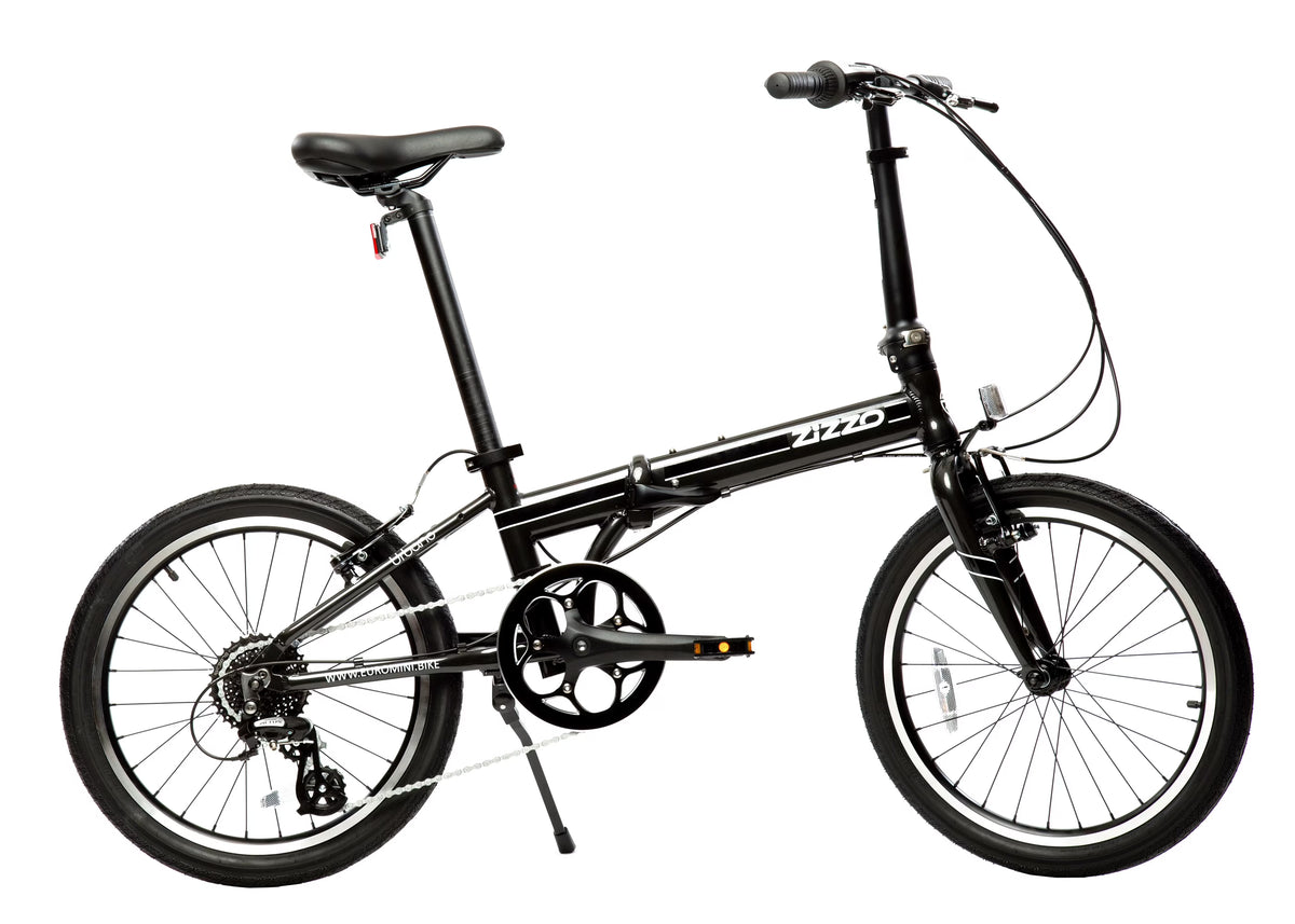 Dark Gray 20" Wheel 7-Speed Aluminum Alloy Folding Bike Y48678