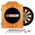 Beveled Wood Dart Cabinet Set P5647