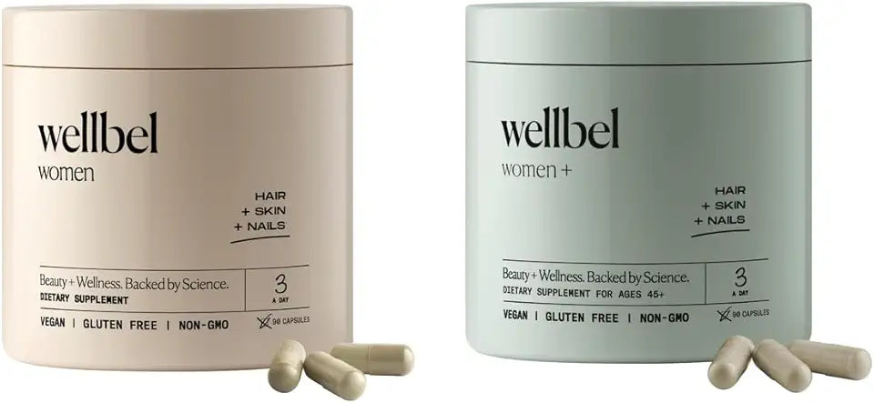 Vegan Gluten Free Non GMO Hair Skin and Nails Supplement 90 Count E620713