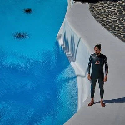 Black Red Wetsuit Q1239