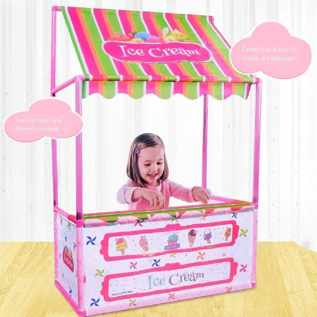 Colorful Ice Playhouse Tent Developmental Toys Pretend Game J51471