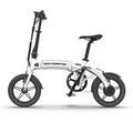 14 Electric Bike, 350W 7.5Ah/36V Lightweight Folding Electric Bicycles (White) V7425