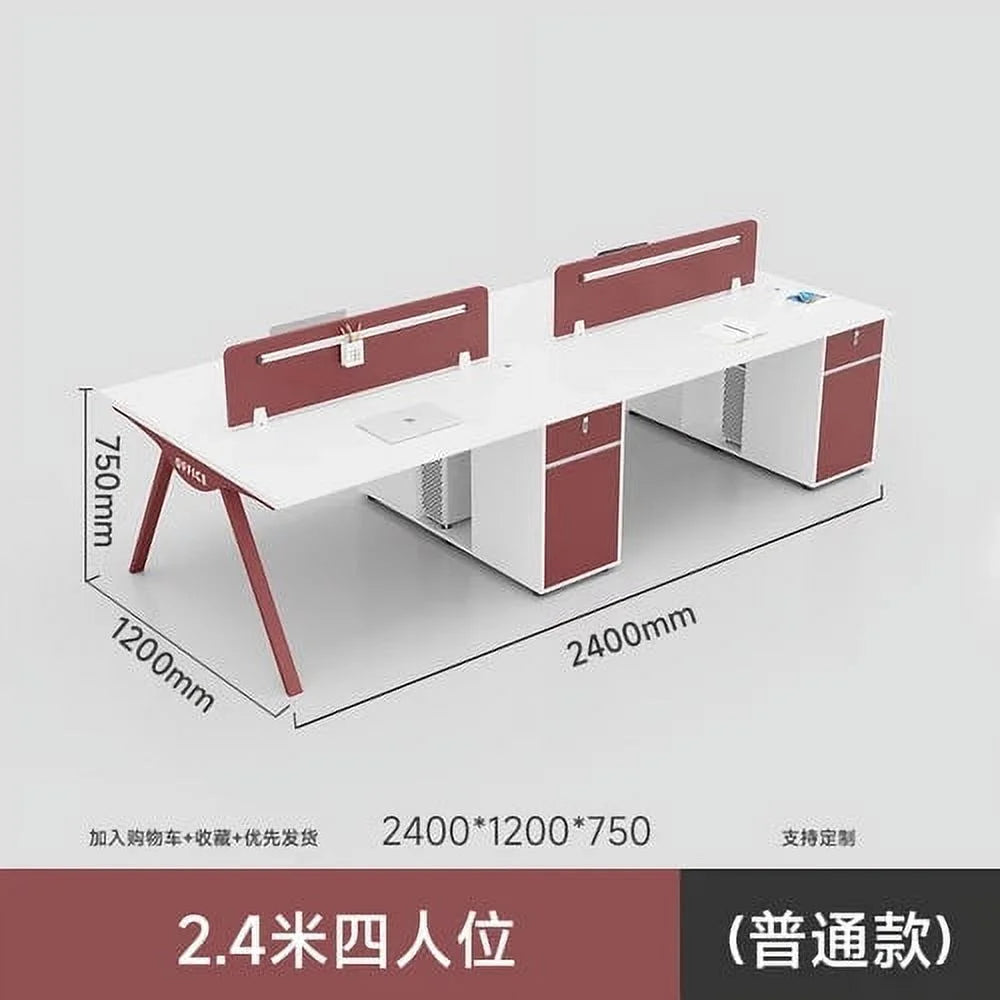 Wooden Executive Desk with Drawers O4845