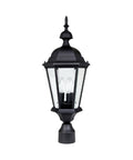 Black Outdoor Post Lantern Q866