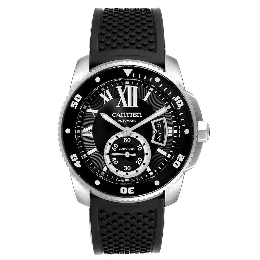 Black Rubber 42mm Dive Watch M21899