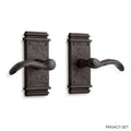Solid Bronze Privacy Door Lever Set K426