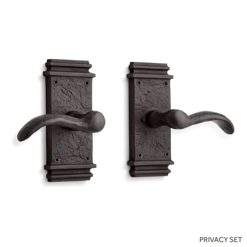 Solid Bronze Privacy Door Lever Set K426