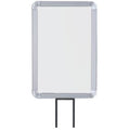7 x 11 in. Satin Aluminum Sign Frame B86233