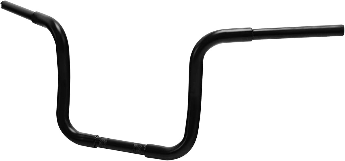 Black 18" Rise 1-1/4" Drag Bar Handlebar R2572