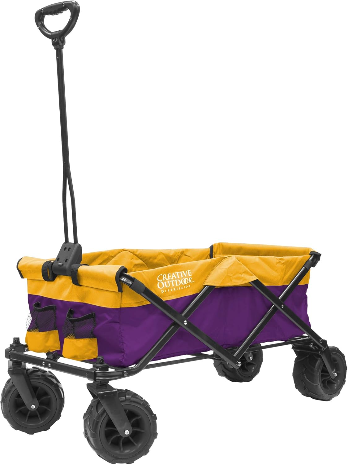 Red Collapsible Folding Wagon Cart M75008