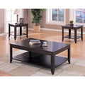 3-piece Occasional Table Set with Lower Shelf Z225