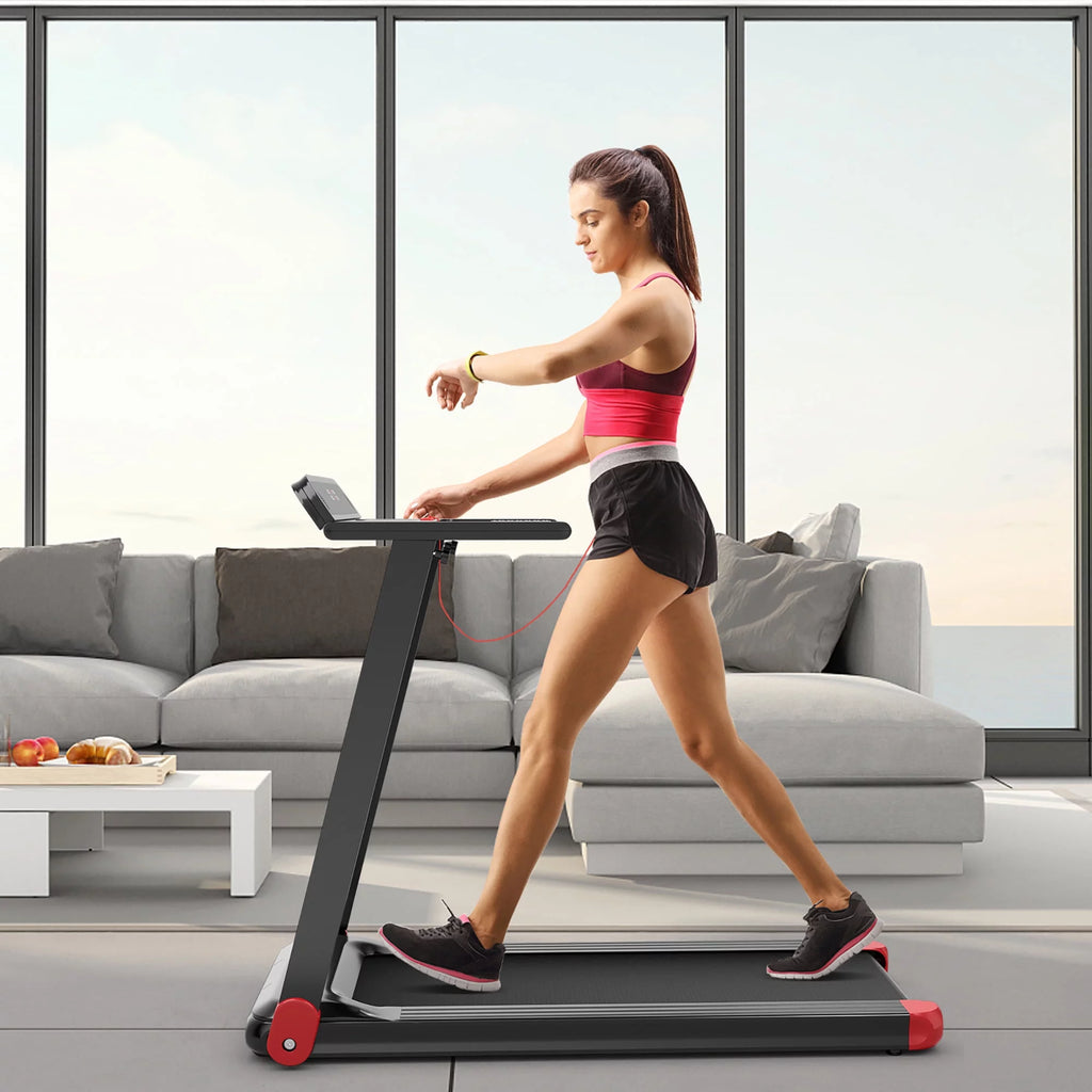 Electric Treadmill Compact Walking Running Machine I51479