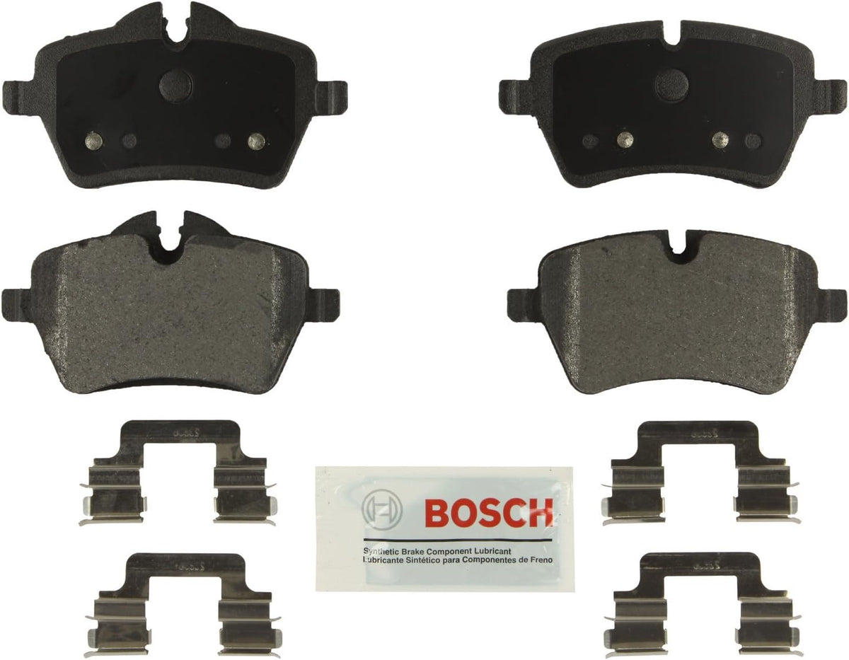 Blue Disc Brake Pad Set with Hardware, FRONT Pack of 2 X276