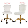 Fuzzy Desk Chairs Set of 2 L91493