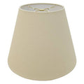 Antique Gold Curved Top Square Bell Lamp Shade T9733