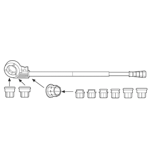 Super CUT-Set BSPT R, 1/2-1.1/4x22 I. CAS V380470