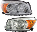 Headlight Lens and Housing Set of 2 for 2006-2008 Toyota RAV4 B4444