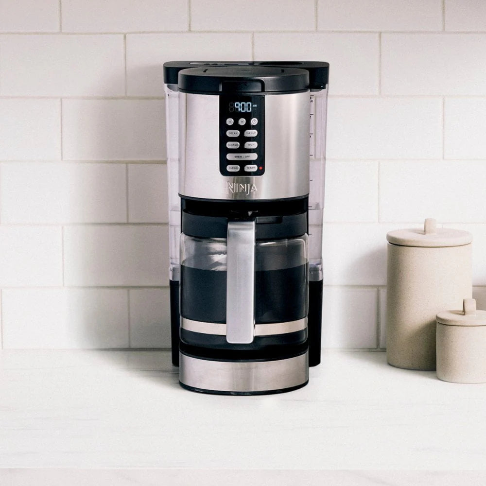 14-Cup Programmable Coffee Maker with Glass Carafe and Permanent Filter F862409