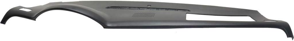 Black 1-Piece Dash Cover with Defroster Grille and Speaker Holes M38310