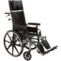 Full Reclining Wheelchair with Detachable Full Arms L36361