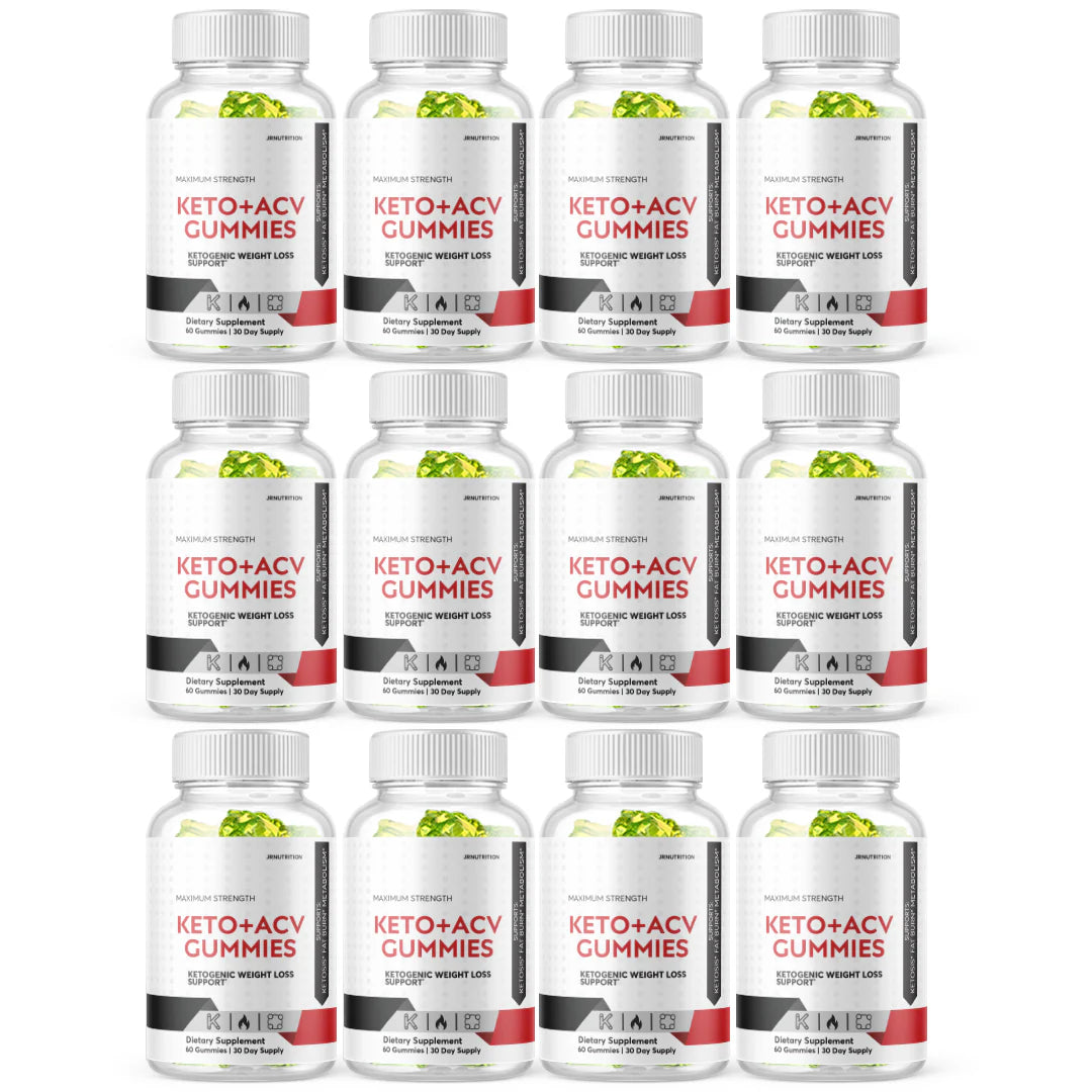 Keto ACV Gummies 12 Bottles U2933