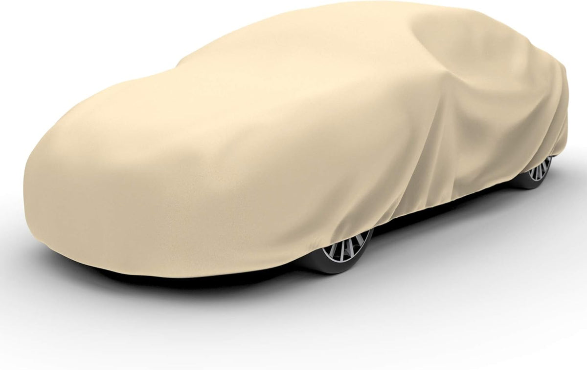 Tan Size 5 4 Layer Waterproof Car Cover K777