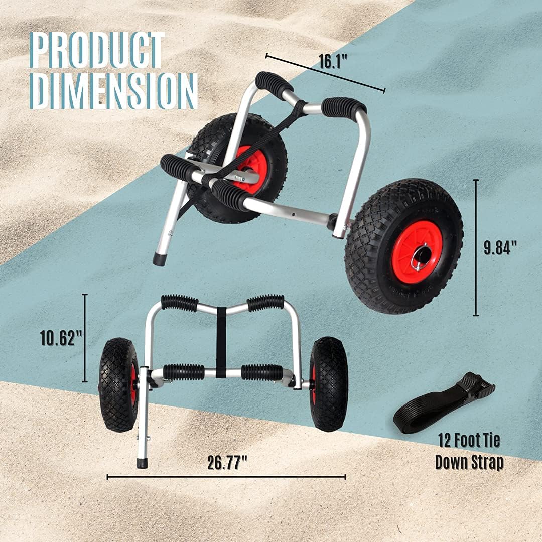 Universal Kayak Carrier Trolley Pack of 2 L19969
