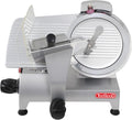 Electric Meat Slicer with 8 Carbon Steel Blade, 0.5mm to 15mm Adjustable Slicing Thickness E10354