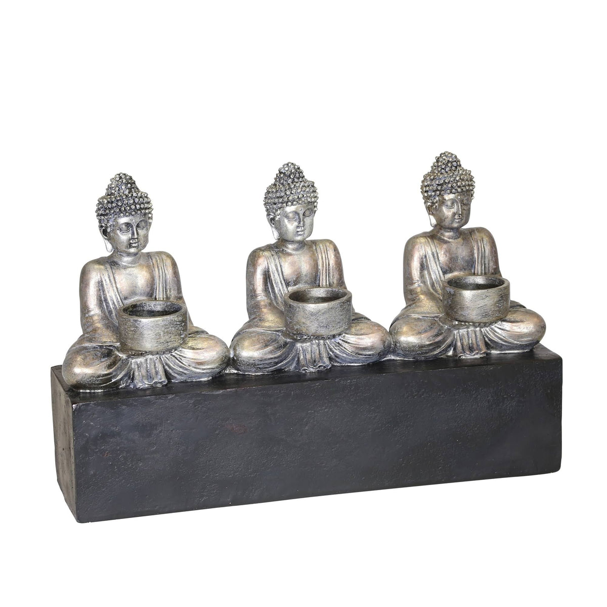 3 Buddha Tealight Candle Holder R322