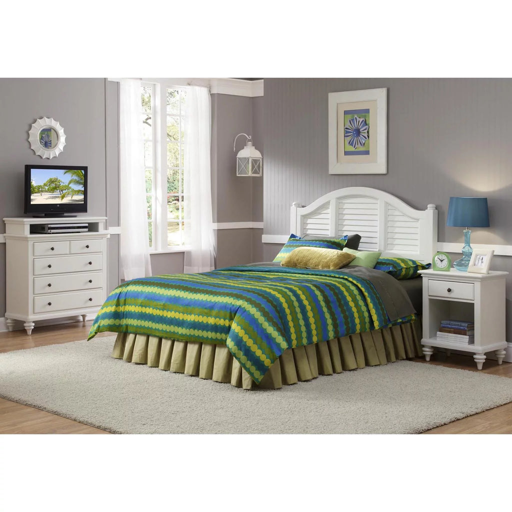 Off White Wood King Headboard B669
