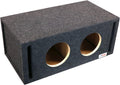 8” Dual Vented Subwoofer Enclosure, Gray H93891