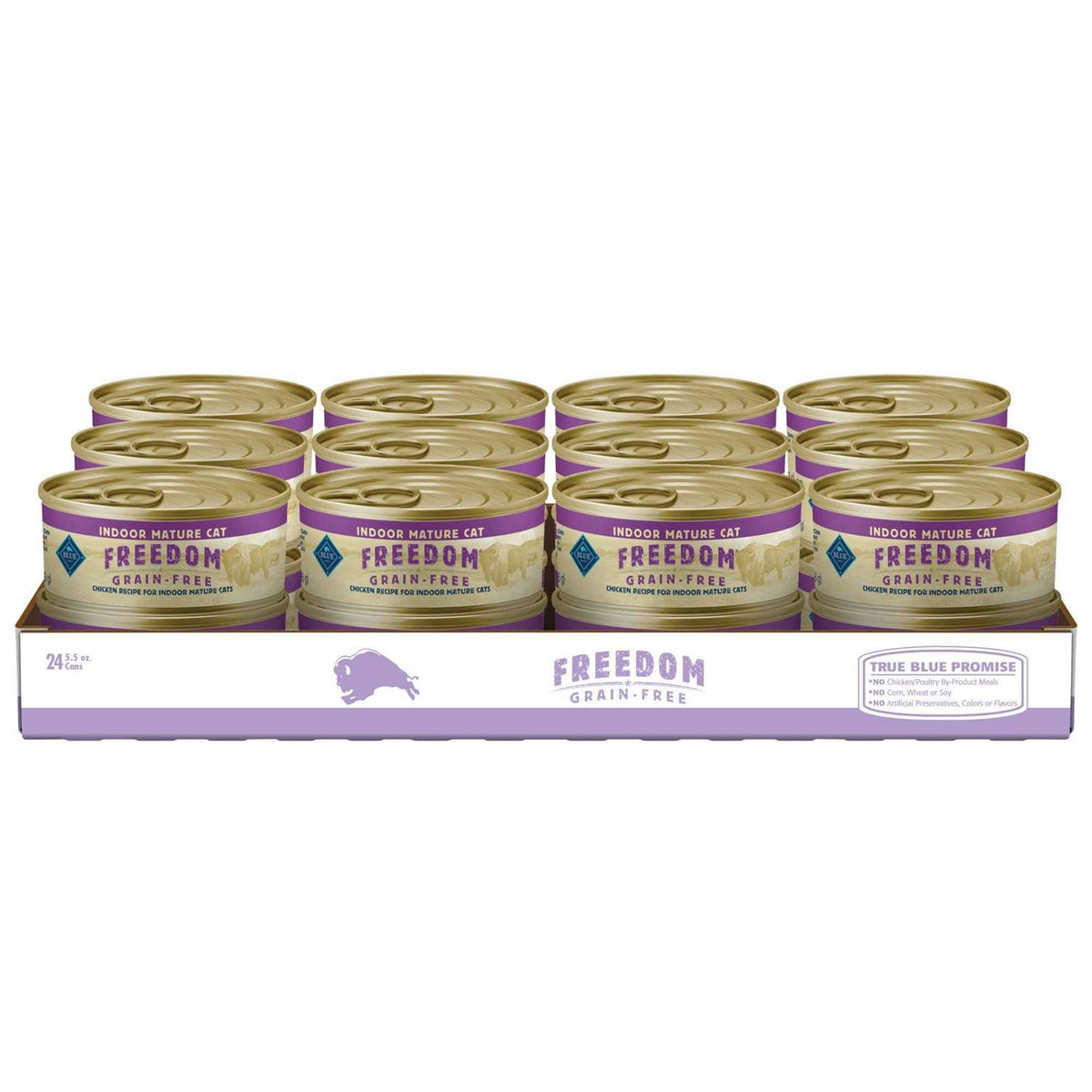 Grain-Free Indoor Canned Cat Food O136367