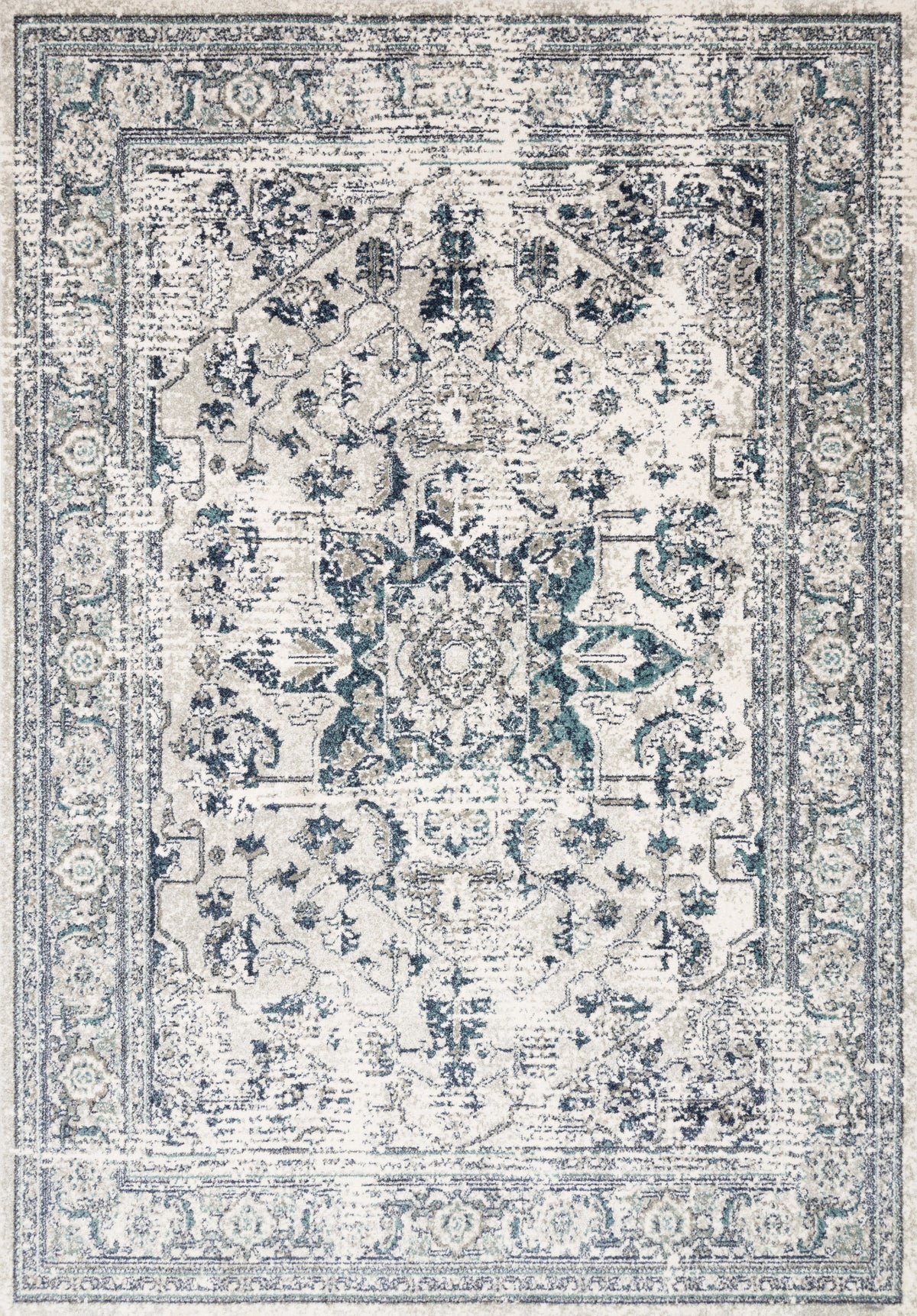 Lt. Green Blue 9'6 x 13' Rug H50258