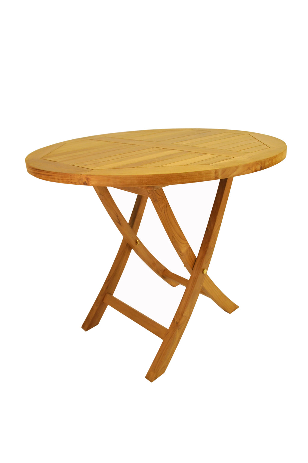 35 in. Round Folding Bistro Table Y6770