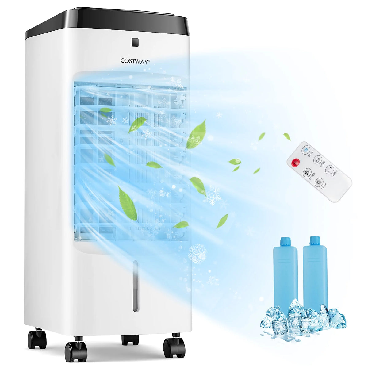 4-in-1 Evaporative Air Cooler with Fan Humidifier K317749