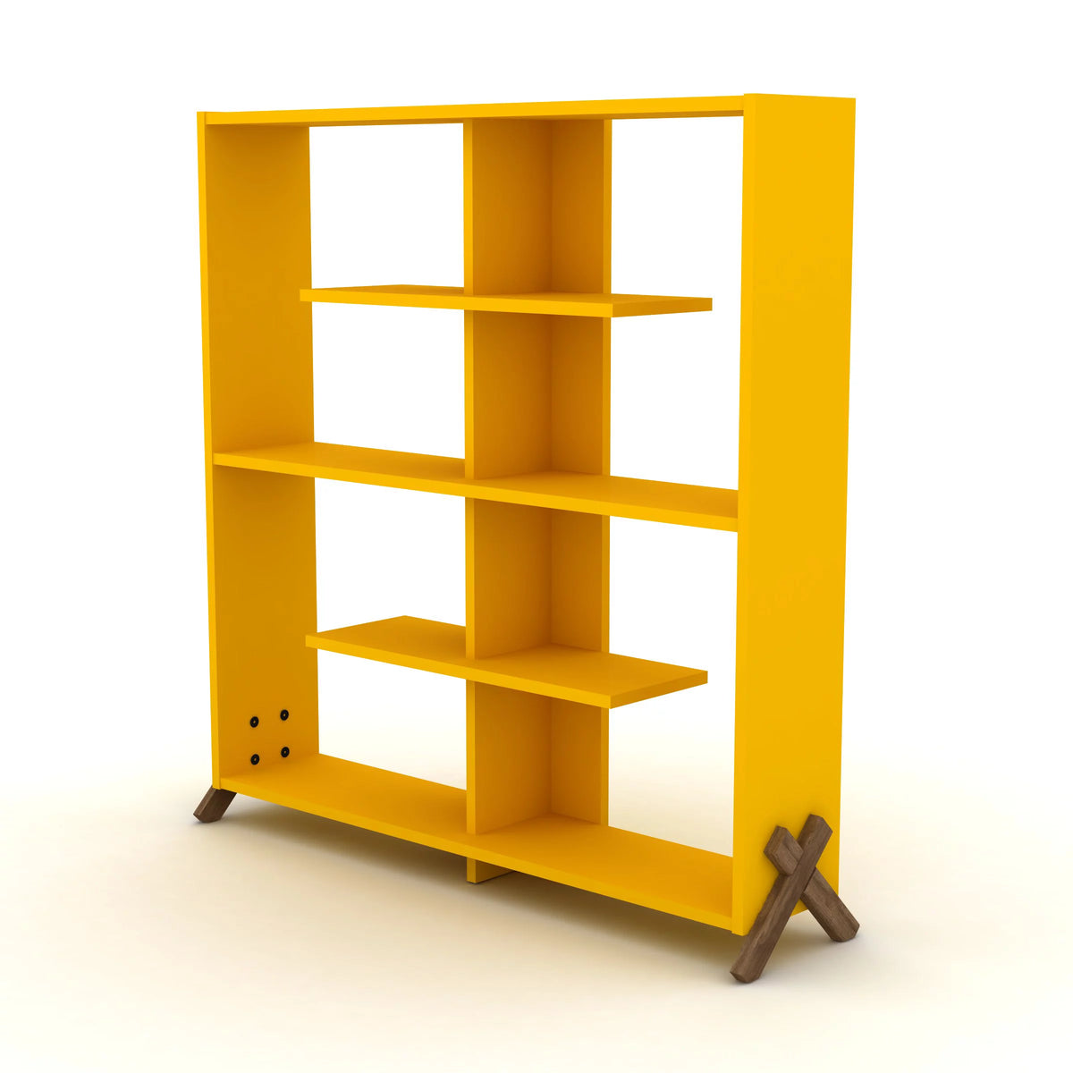 4 Tier Wood Bookshelf R112