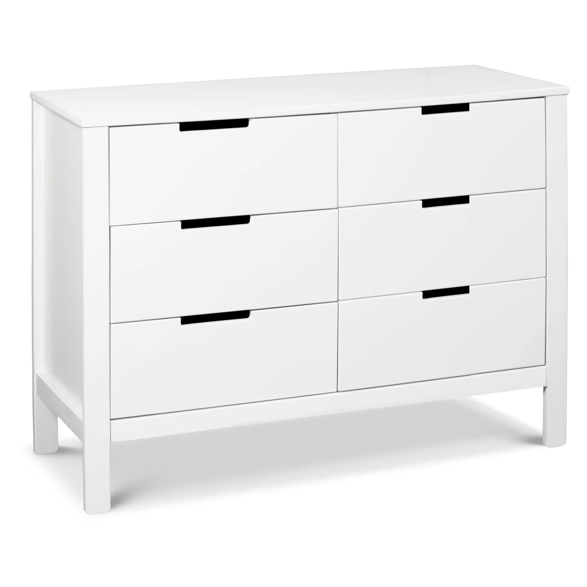 White 6-Drawer Dresser T7641
