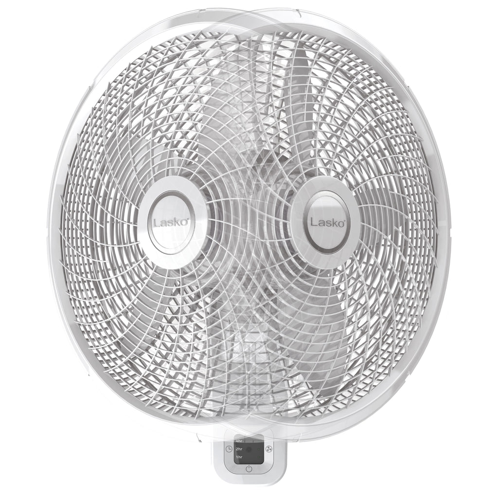 18 Oscillating Wall-Mount Fan with Remote Control D75296