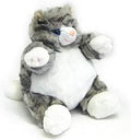 Gray Tabby Cat Plush Toy 7 H Y86200