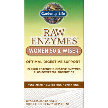 Enzymes Women 50 & Wiser 90 vcaps F3648