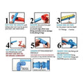 1/2" FNPT Reducing Tee for Aluminum Tubing C9356