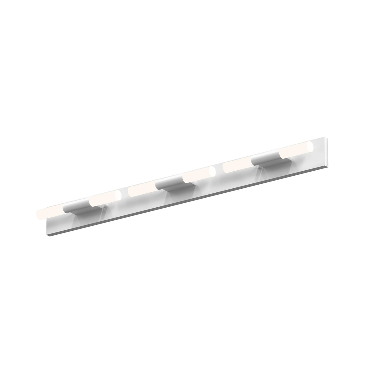 Satin White 6-Light LED Bath Bar X480698