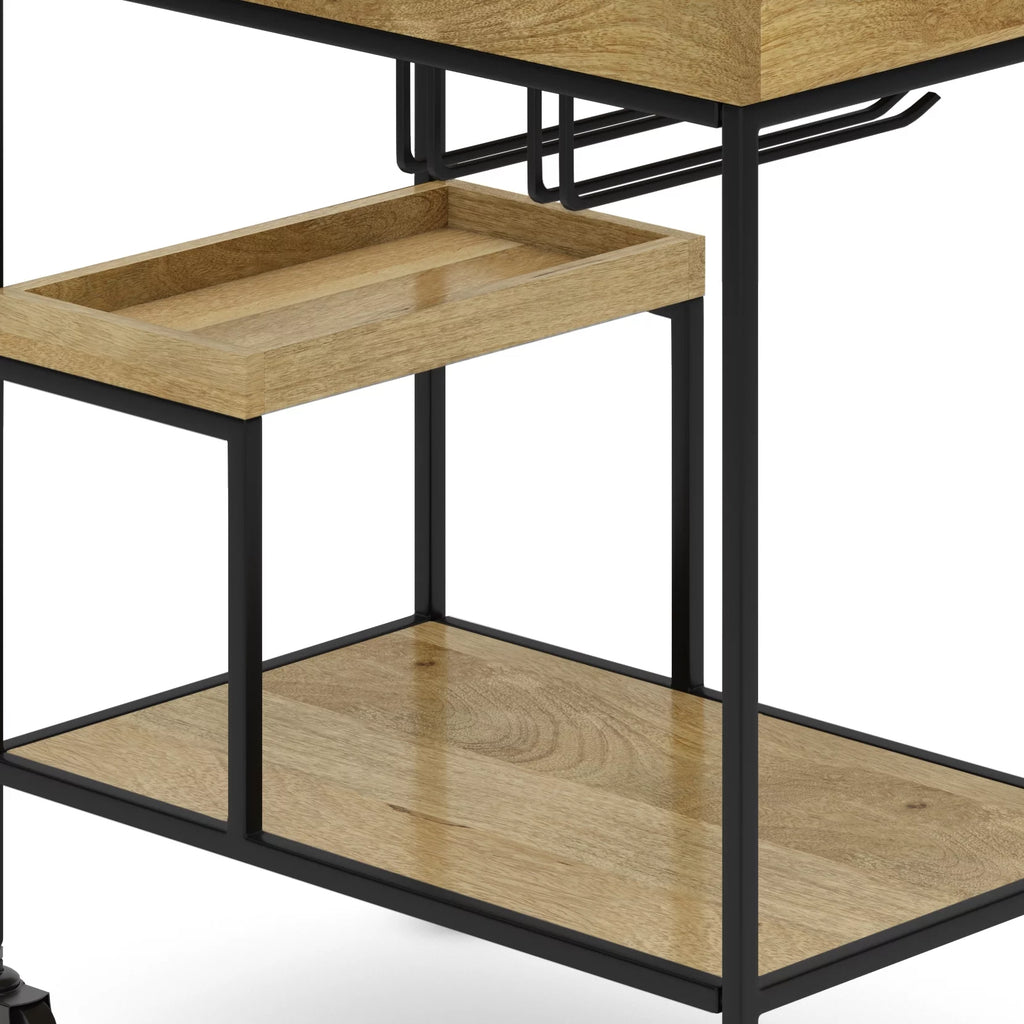 Natural Bar Cart Z178
