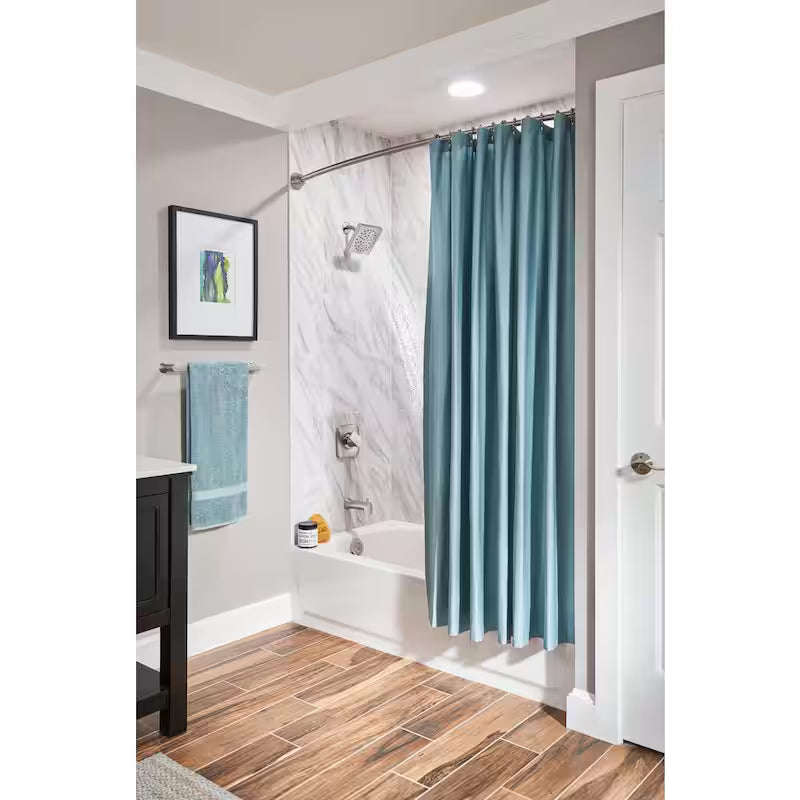Single-Handle 1-Spray Tub and Shower Faucet Brushed Nickel X6073