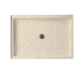 Solid Surface 42-in x 34-in Shower Base Q62320