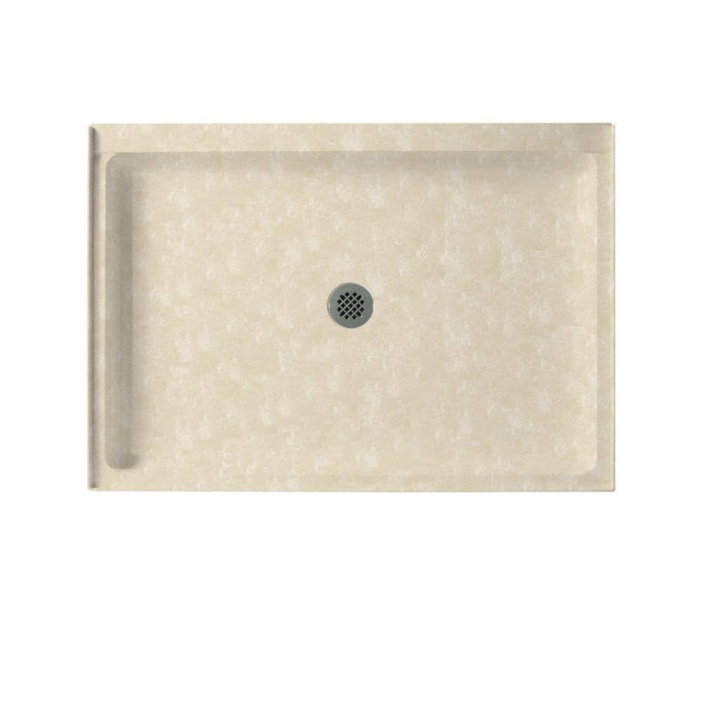Solid Surface 42-in x 34-in Shower Base Q62320
