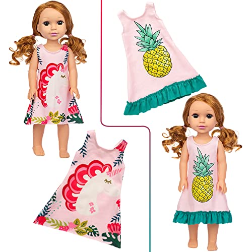 10 Sets 14.5 Inch Doll Clothes and Party Dress B8576