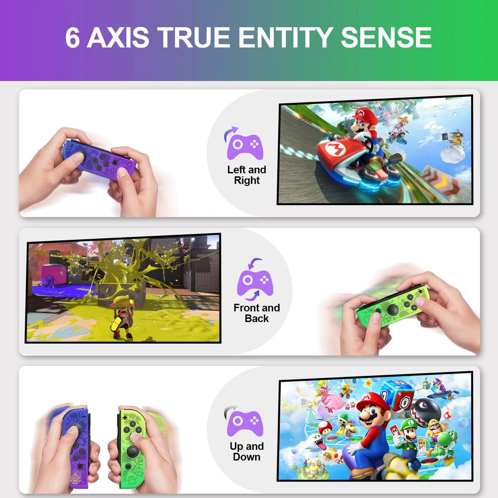 Wireless Game Controller Motion Control Dual Vibration D65547
