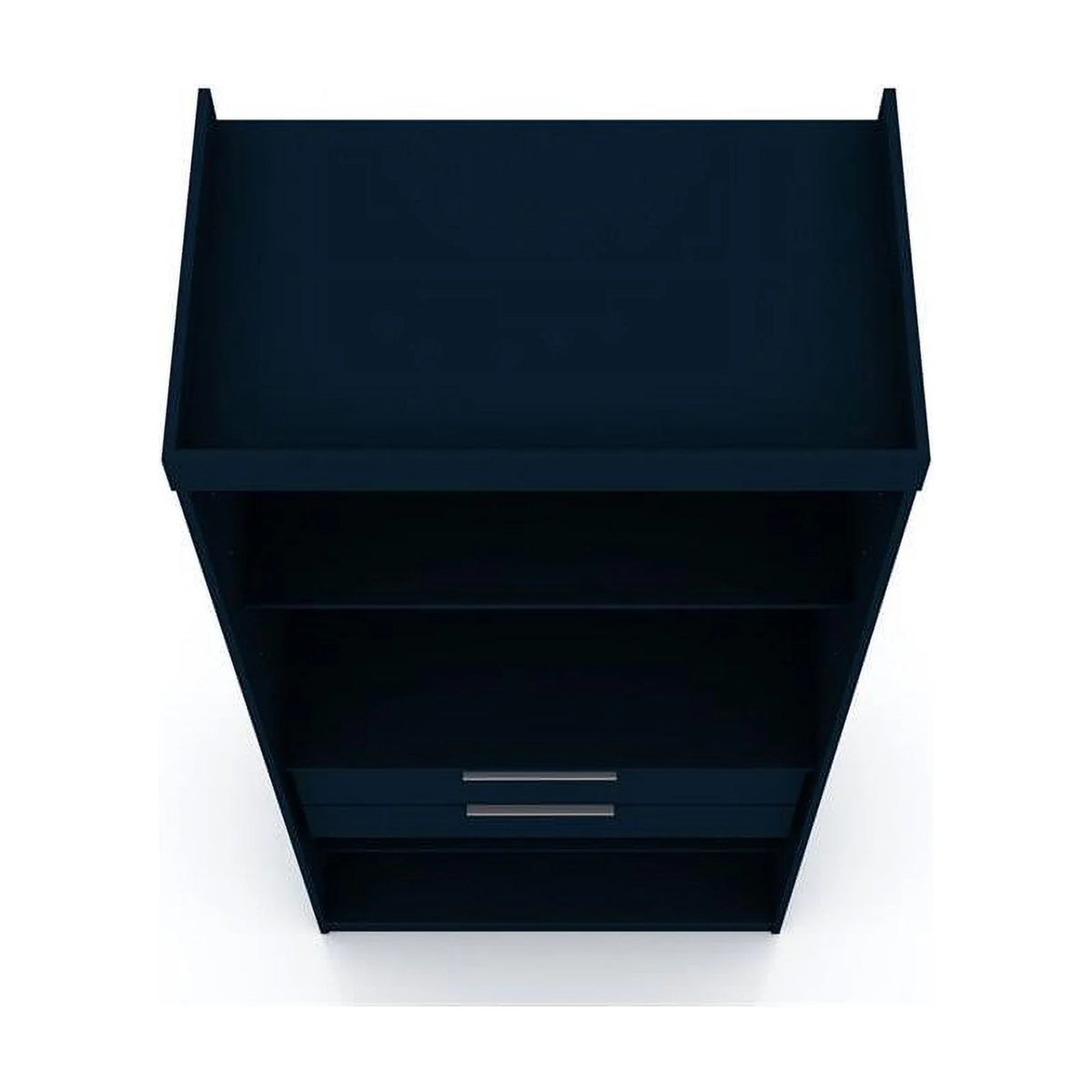 Blue Wood Sectional Corner Wardrobe Closet B131
